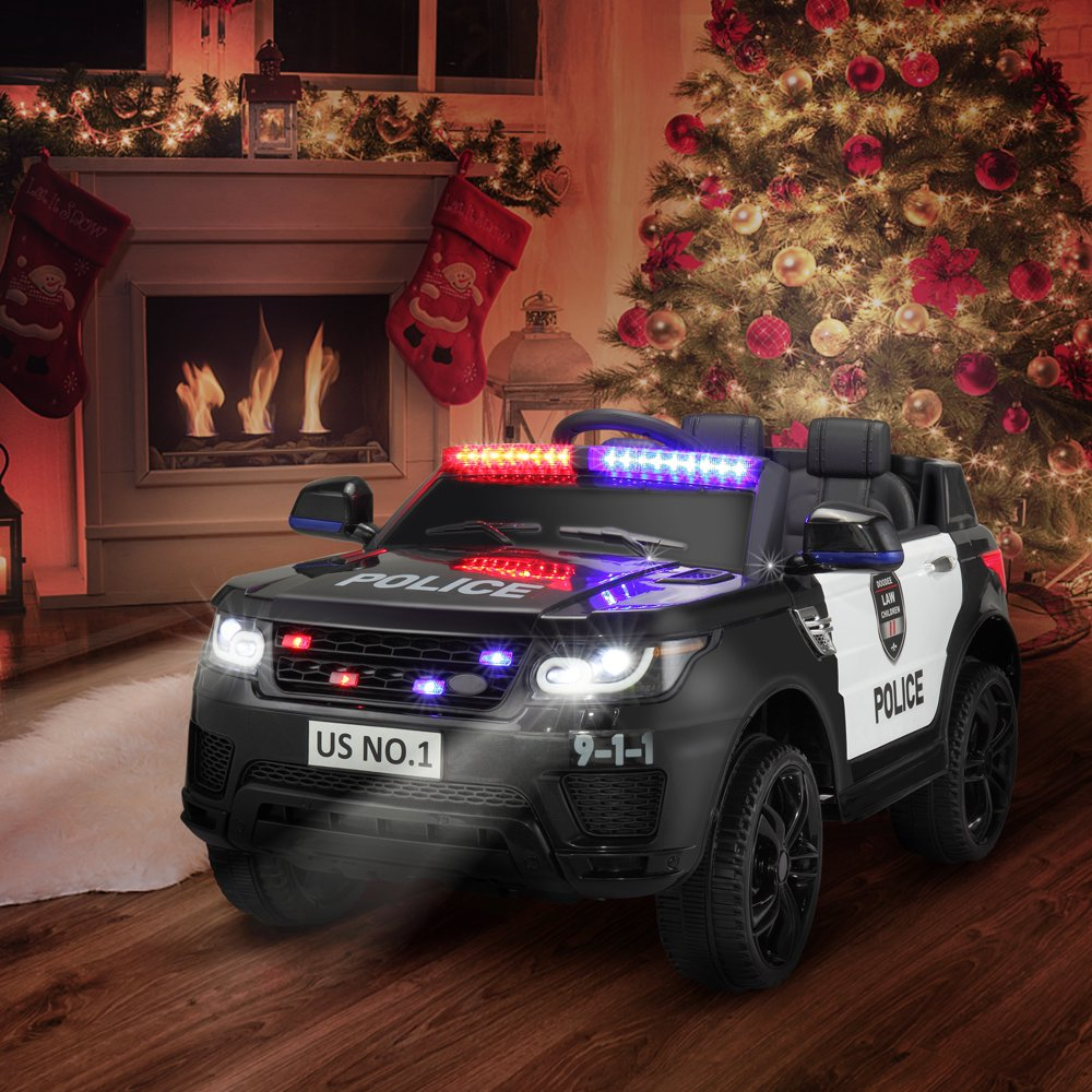 12V Kids Police SUV Ride On with 2.4Ghz Parental Control