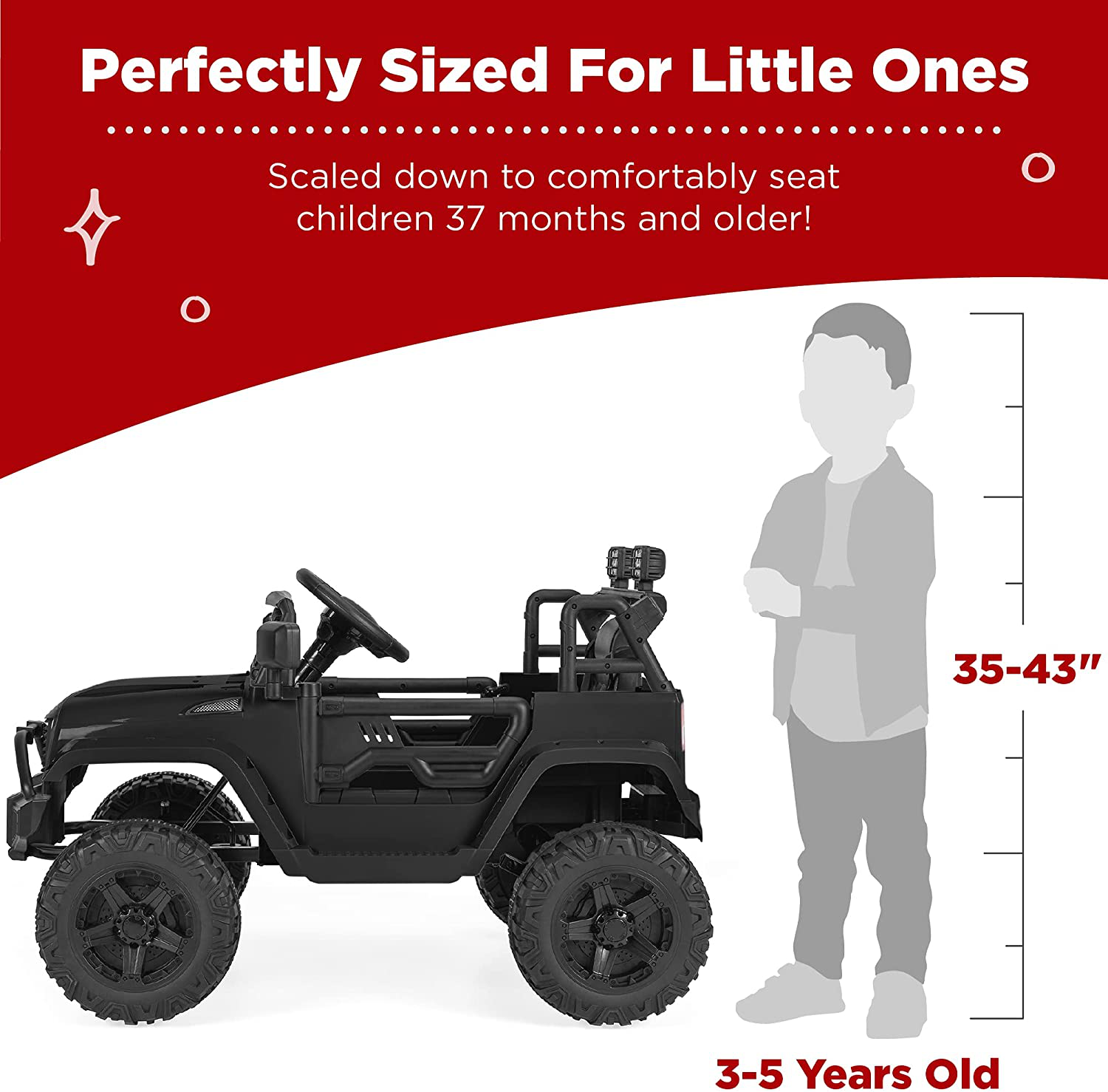 12V Kids Ride On Truck Car with Parent Remote Control - Experience the Thrill of Spring!