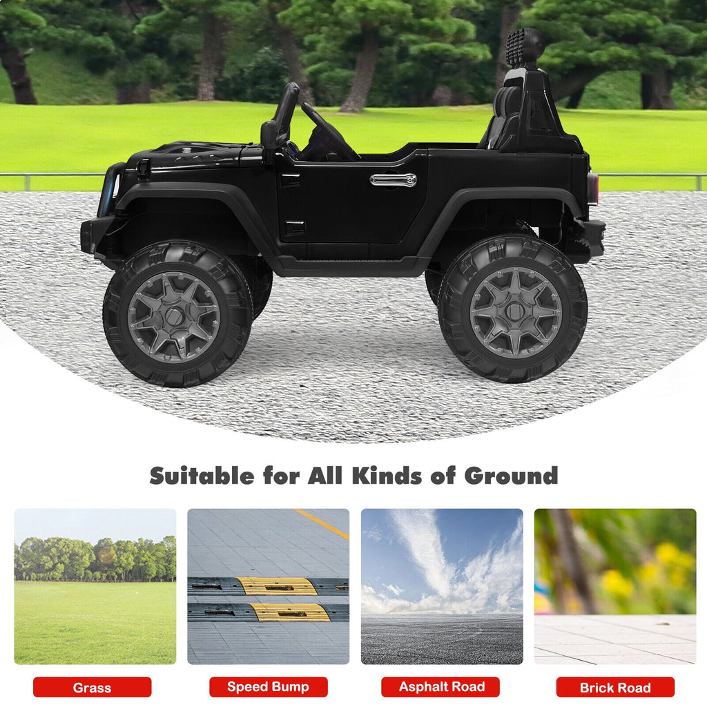 12V Kids Ride on Truck with 2.4GHz Remote Control - Electric Vehicle for Children