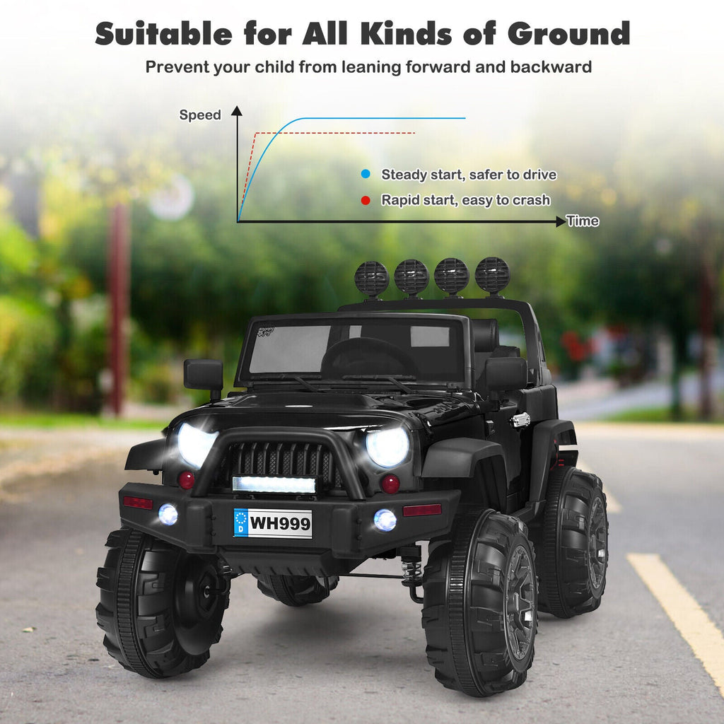 12V Kids Ride on Truck with 2.4GHz Remote Control - Electric Vehicle for Children