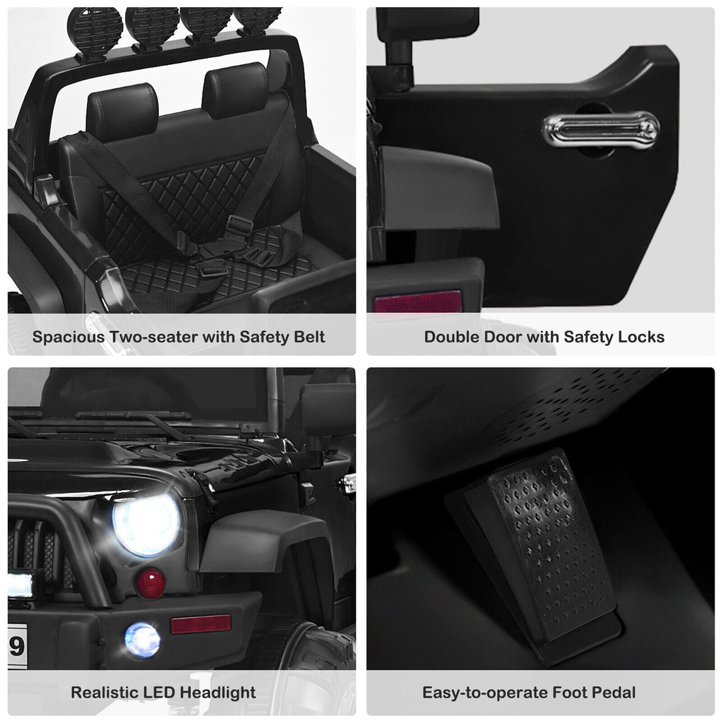 12V Kids Ride on Truck with 2.4GHz Remote Control - Electric Vehicle for Children