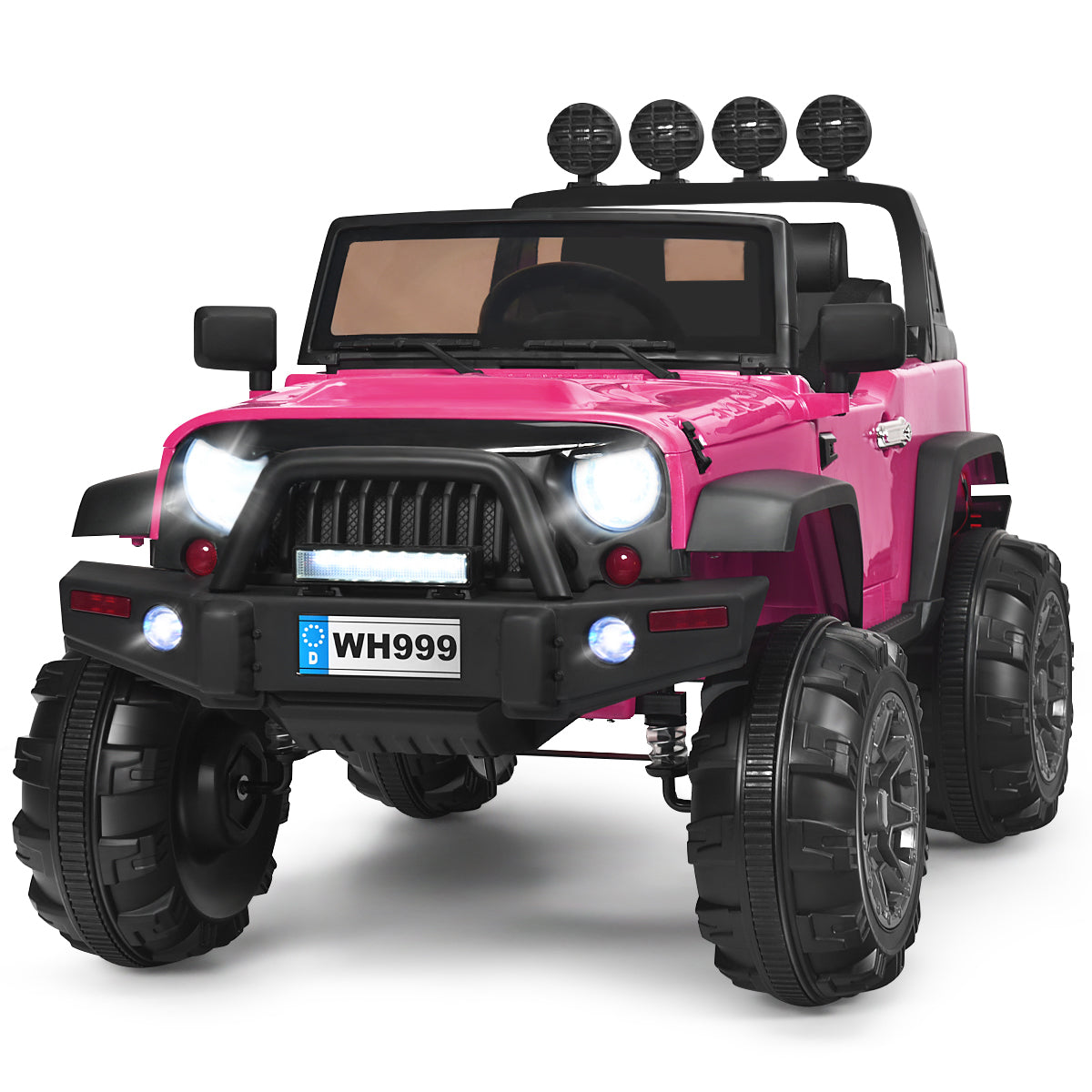 12V Kids Ride on Truck with 2.4GHz Remote Control - Electric Vehicle for Children