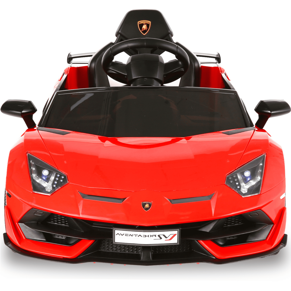 Licensed Lamborghini 70W Electric Ride-On Car with Hydraulic Doors for Kids
