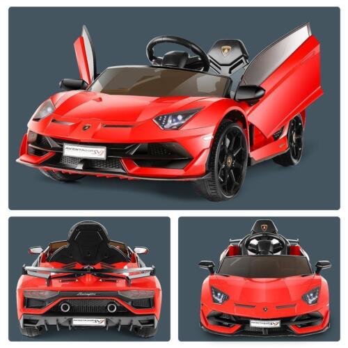 12V Lamborghini Kids Ride On Sports Car with Remote Control - Battery Powered