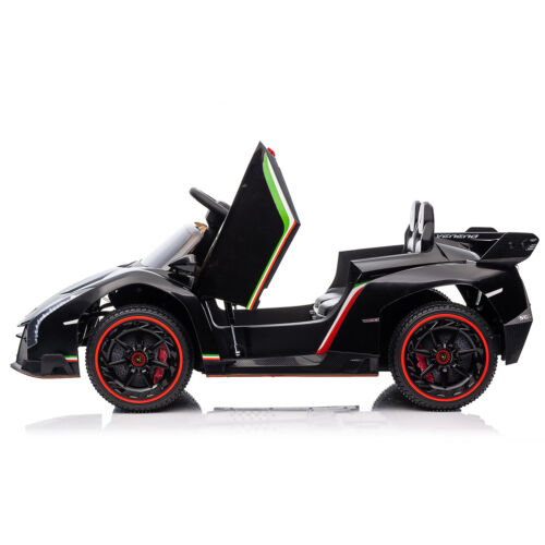 12V Lamborghini Poison Sports Car with Remote Control - Dual Drive and 4.5AH Battery