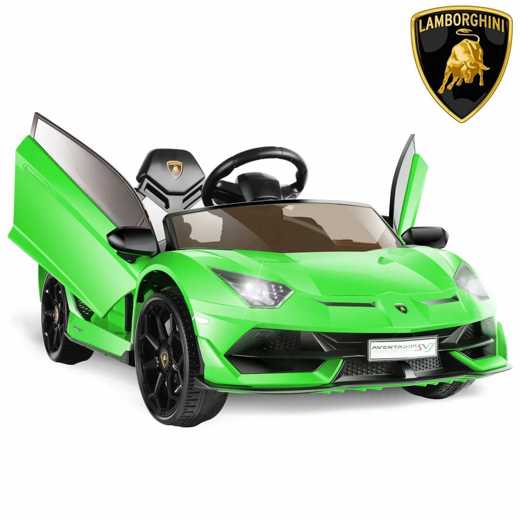 Magic Cars® 12V Lamborghini Aventador Style SVJ Ride-On Car for Kids - Electric Vehicle With Wireless Parental Control