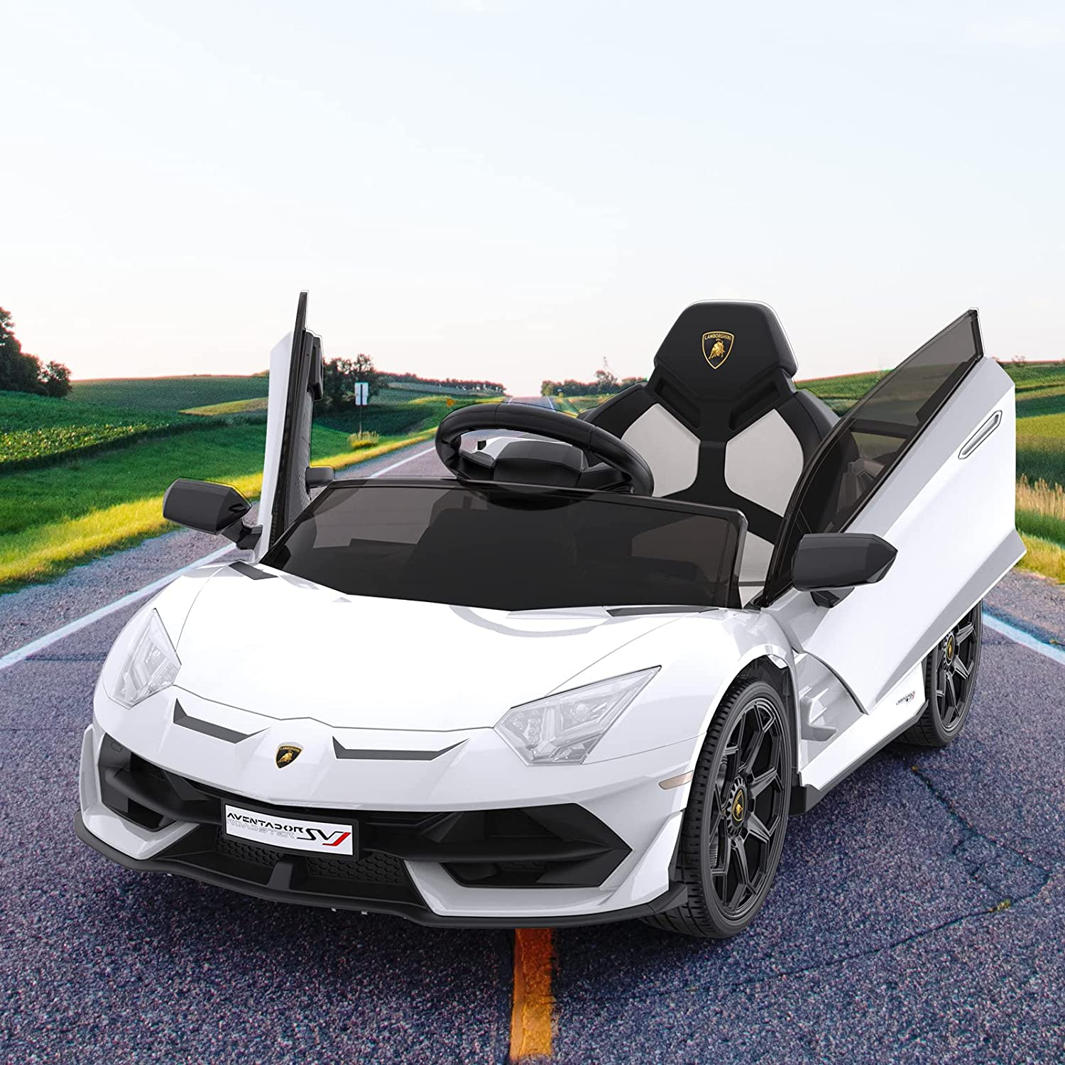 12V Licensed Lamborghini Electric Ride-On Car for Kids: The Ultimate Driving Experience