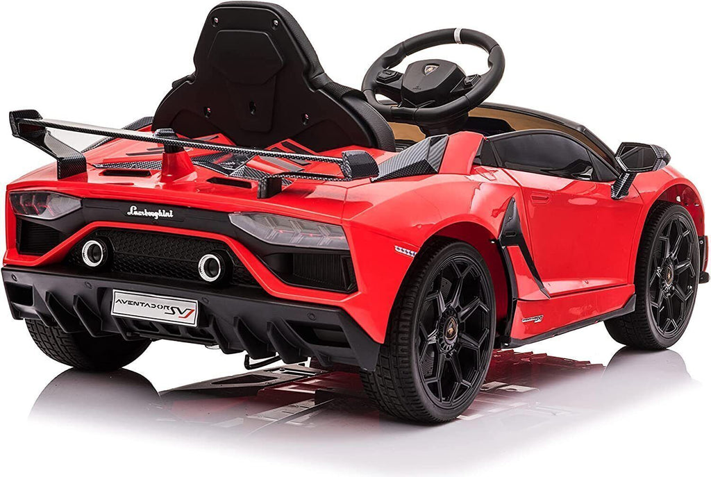 Licensed Lamborghini Poison 12V Battery Powered Electric Ride-On Car with Dual 35W Motors