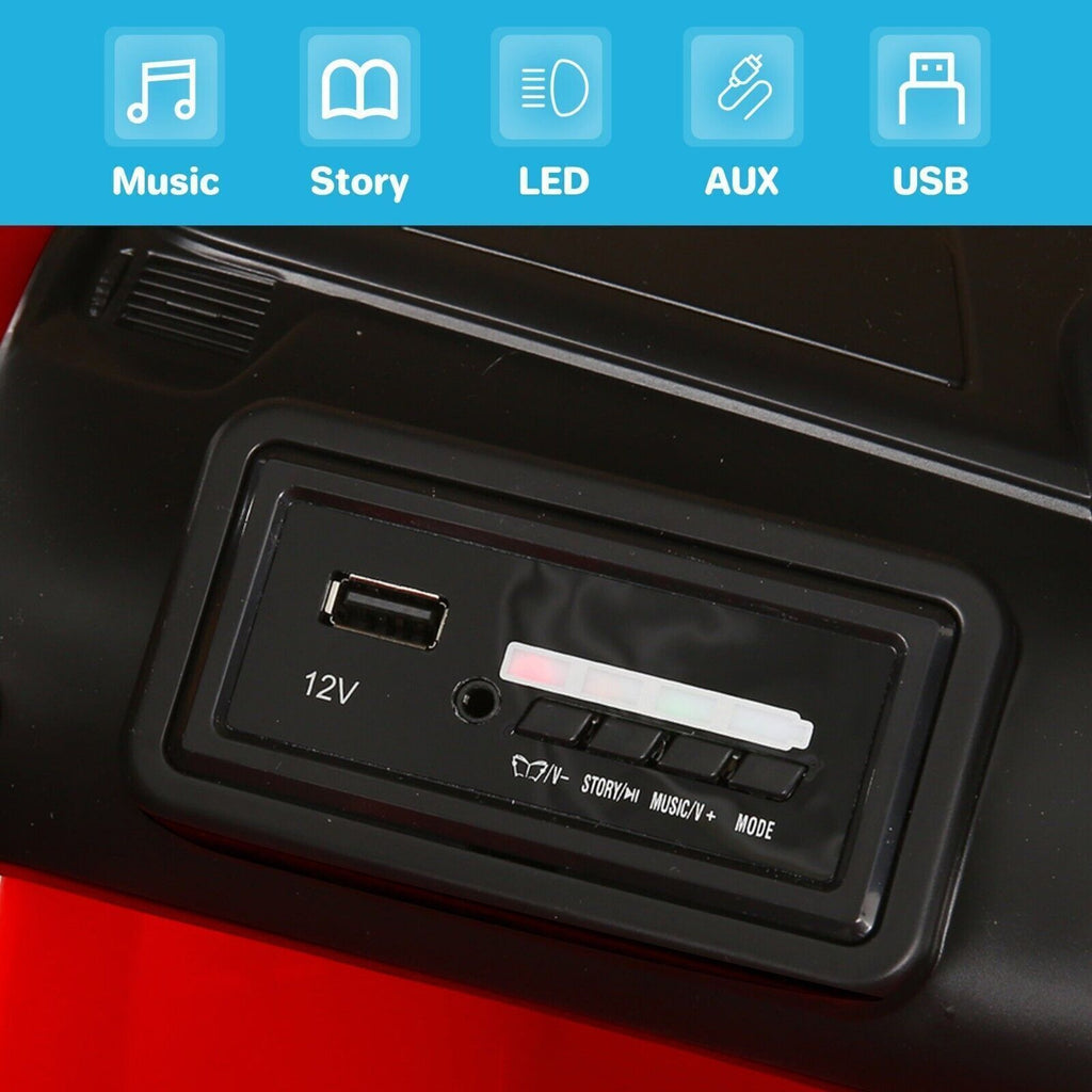 Licensed Lamborghini Aventador 12V Ride-On Car with 7Ah Battery and 3 Speed Options for Kids
