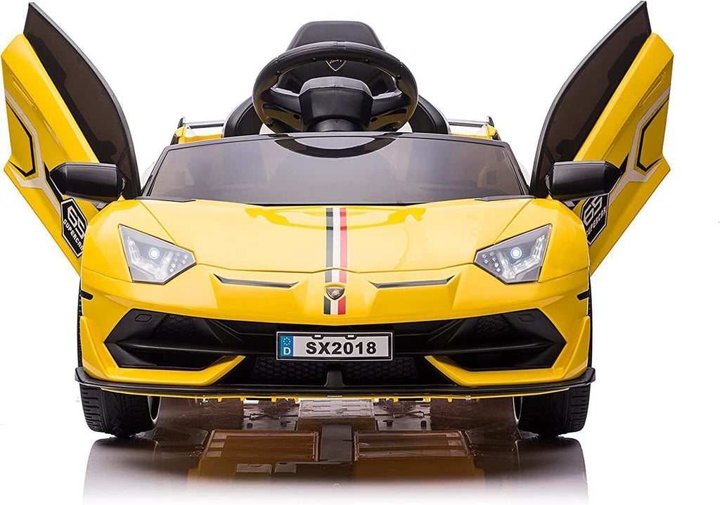 12V Licensed Lamborghini Kids Ride On Car with Remote Control and Music