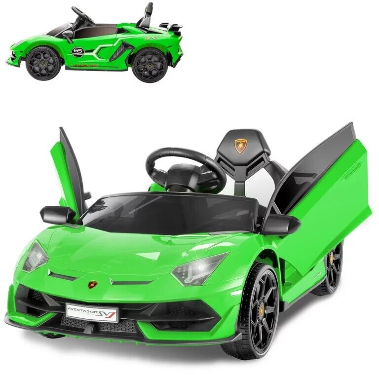 12V Licensed Lamborghini Ride on Car for Kids with Remote Control, MP3, AUX & USB??