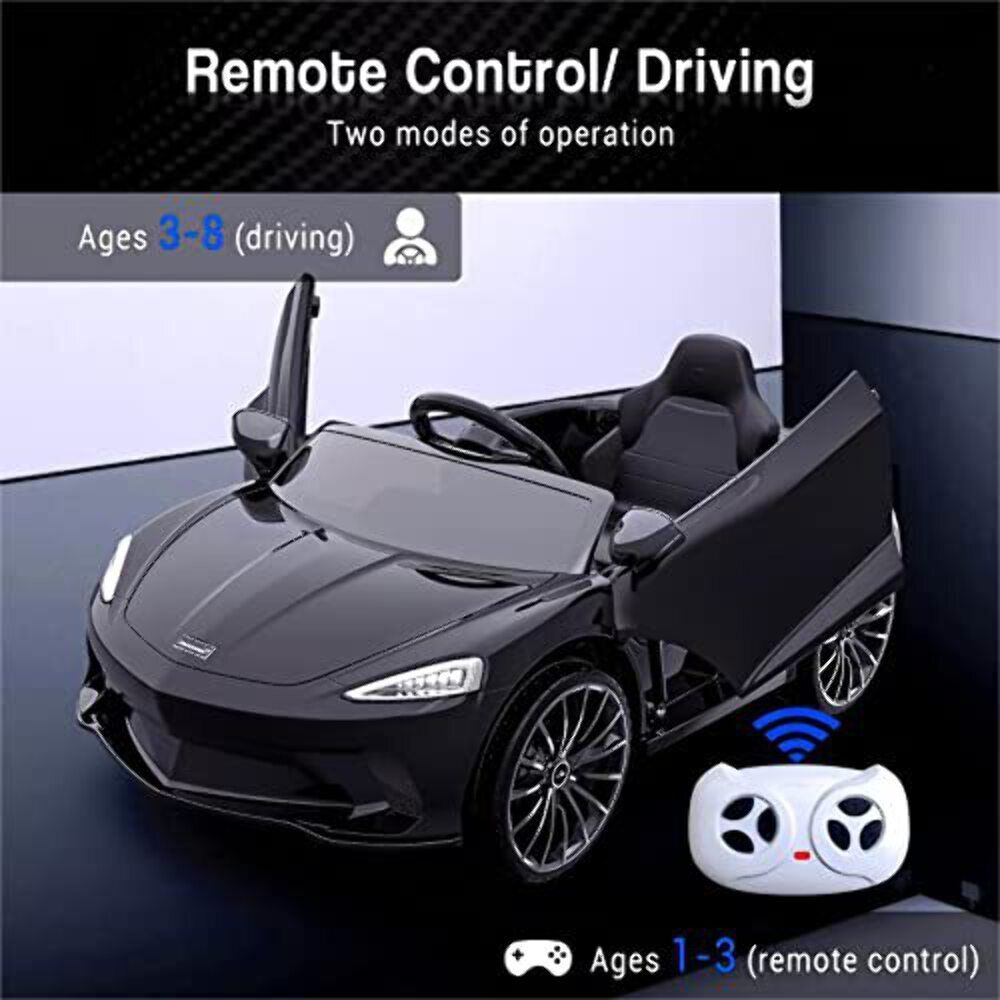 12V Licensed McLaren Battery Powered Sports Car for Kids with 2 Speeds