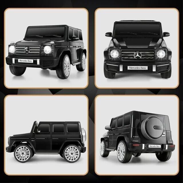 Licensed Mercedes Benz G500 Electric Ride-On Car for Kids with Remote Control - 12V