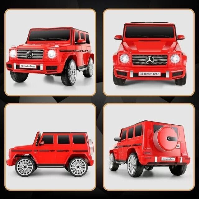 Licensed Mercedes Benz G500 4WD Electric Ride-On Car for Kids with Parental Remote Control