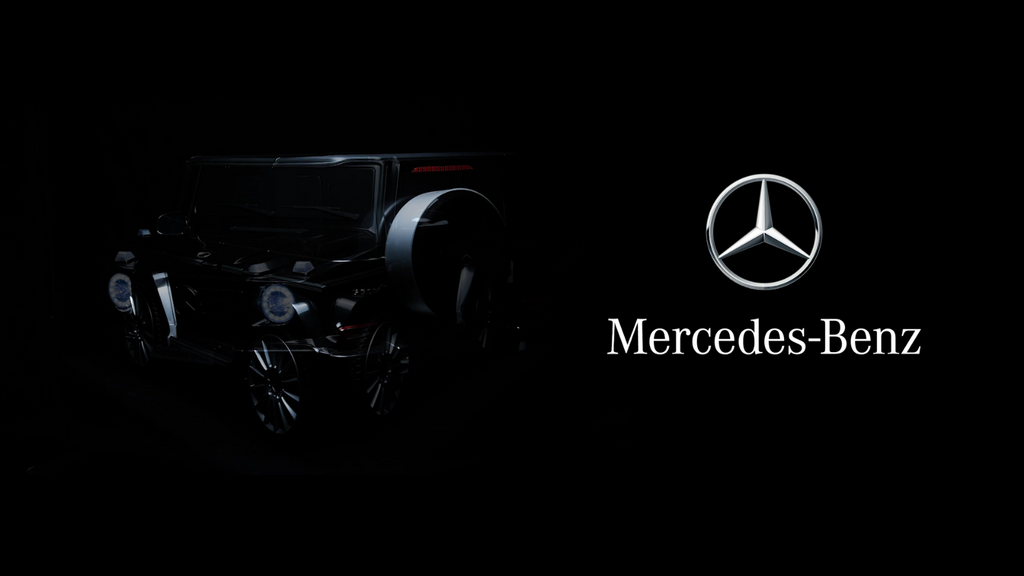 Licensed Mercedes Benz G500 4WD Electric Ride-On Car for Kids with Remote Control, MP3 Player, and LED Lights - 12V
