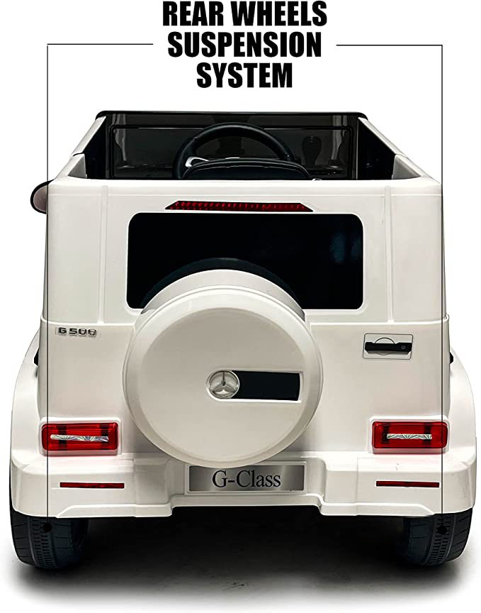 12V Licensed Mercedes Benz G63 Kids Ride On Car with Remote Control and Openable Doors