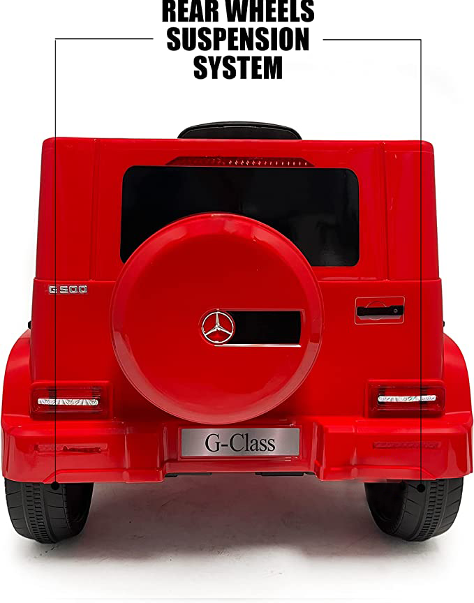 12V Licensed Mercedes Benz G63 Kids Ride On Car with Remote Control and Openable Doors