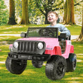 MP3 Kids Ride On Truck Car with Remote Control, LED Lights, and Music - Fun Toy for Children