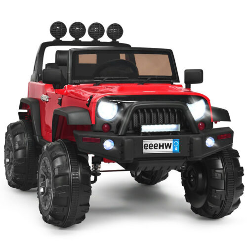 12V Red Truck Car for Kids with MP3 and Remote Control