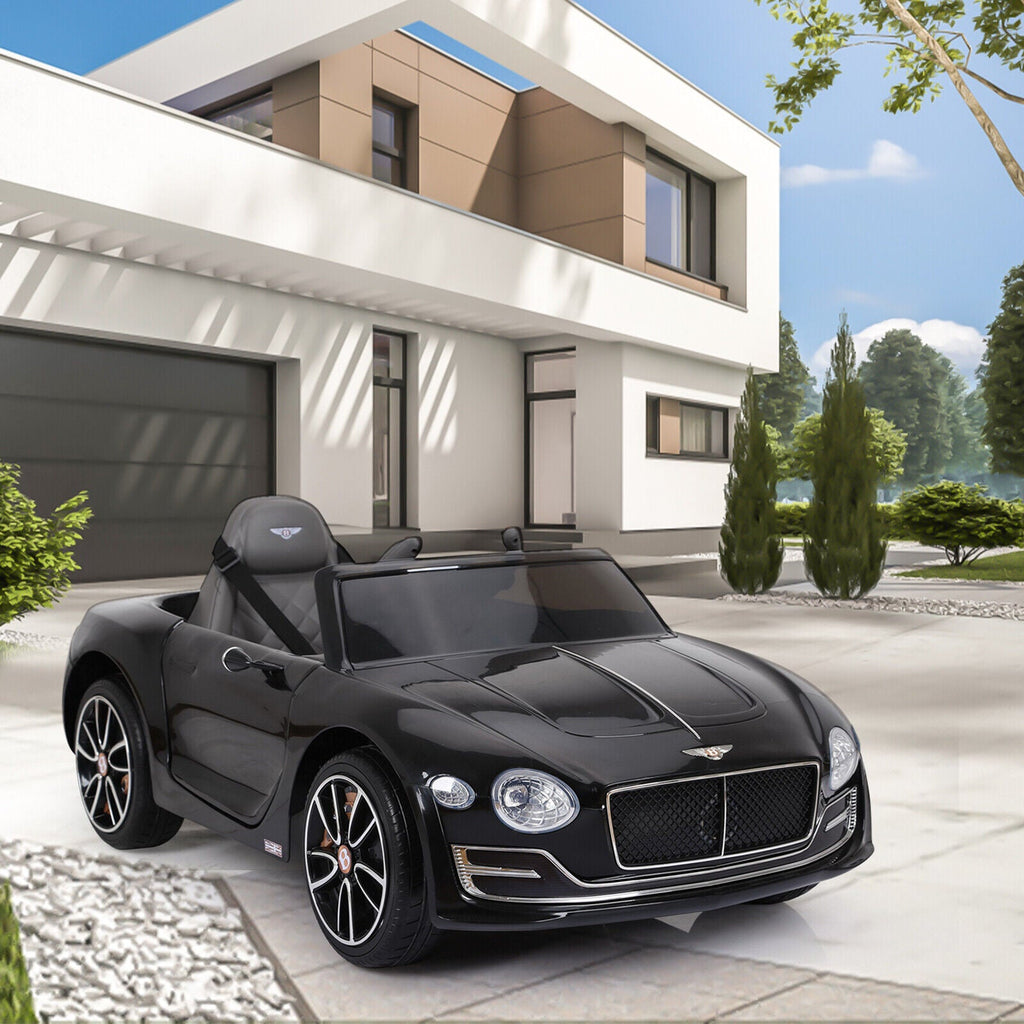 Licensed Bentley Style Electric Ride-On Car for Kids with Remote Control - 12V