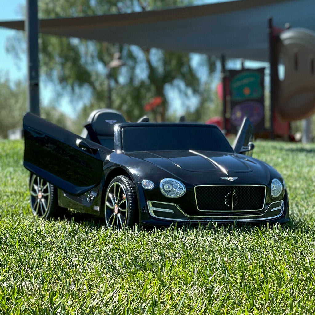 Licensed Bentley Style Electric Ride-On Car for Kids with Remote Control - 12V