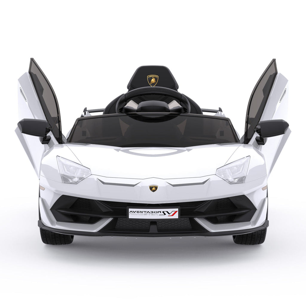 12V Remote Control Ride On Car for Kids with 3 Speeds and Rechargeable 25W Motors
