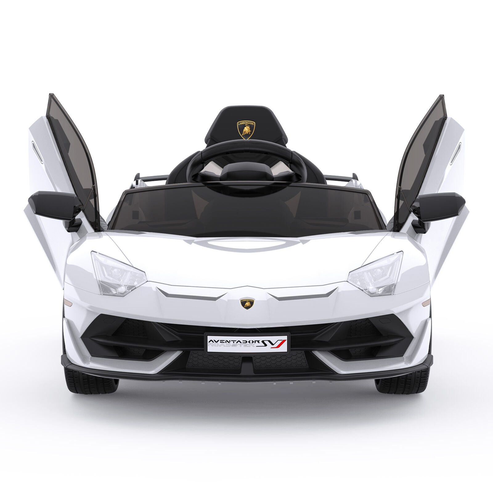 12V Remote Control Ride On Car for Kids with 3 Speeds and Rechargeable 25W Motors