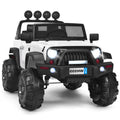 12V White Electric Kids Truck Car with MP3 and Remote Control