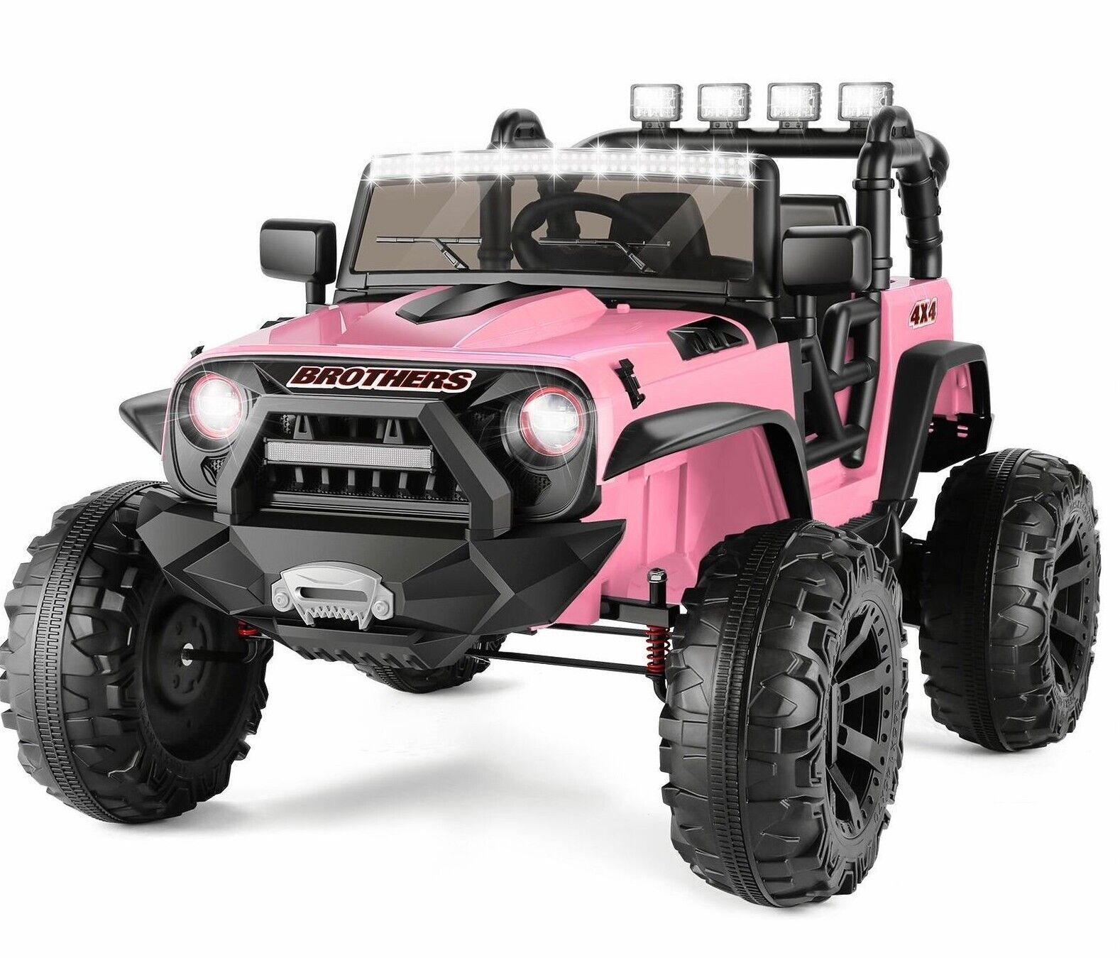 12V/24V Battery Powered Ride-On Truck with Remote Control for Kids
