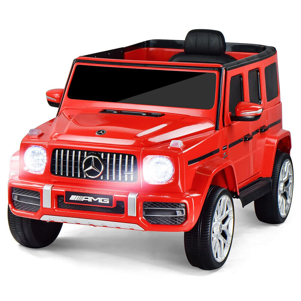 1:4 Mercedes-Benz AMG G63 Electric Ride-On Car for Kids - Red