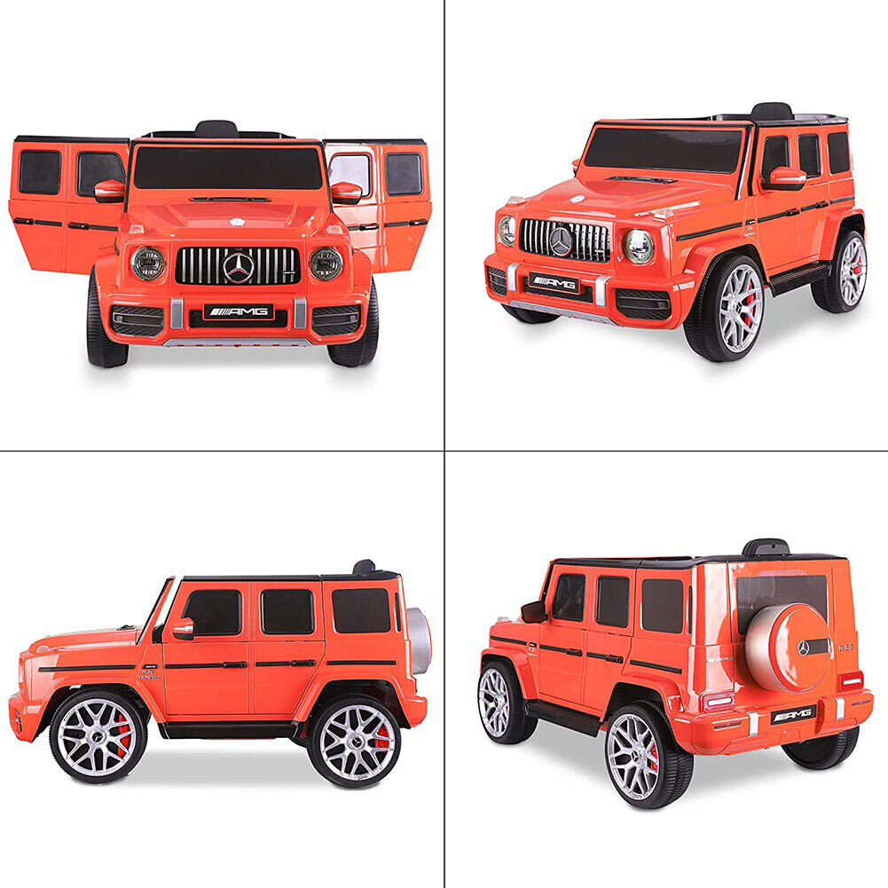 1:4 Mercedes-Benz AMG G63 Electric Ride-On Car for Kids - Red