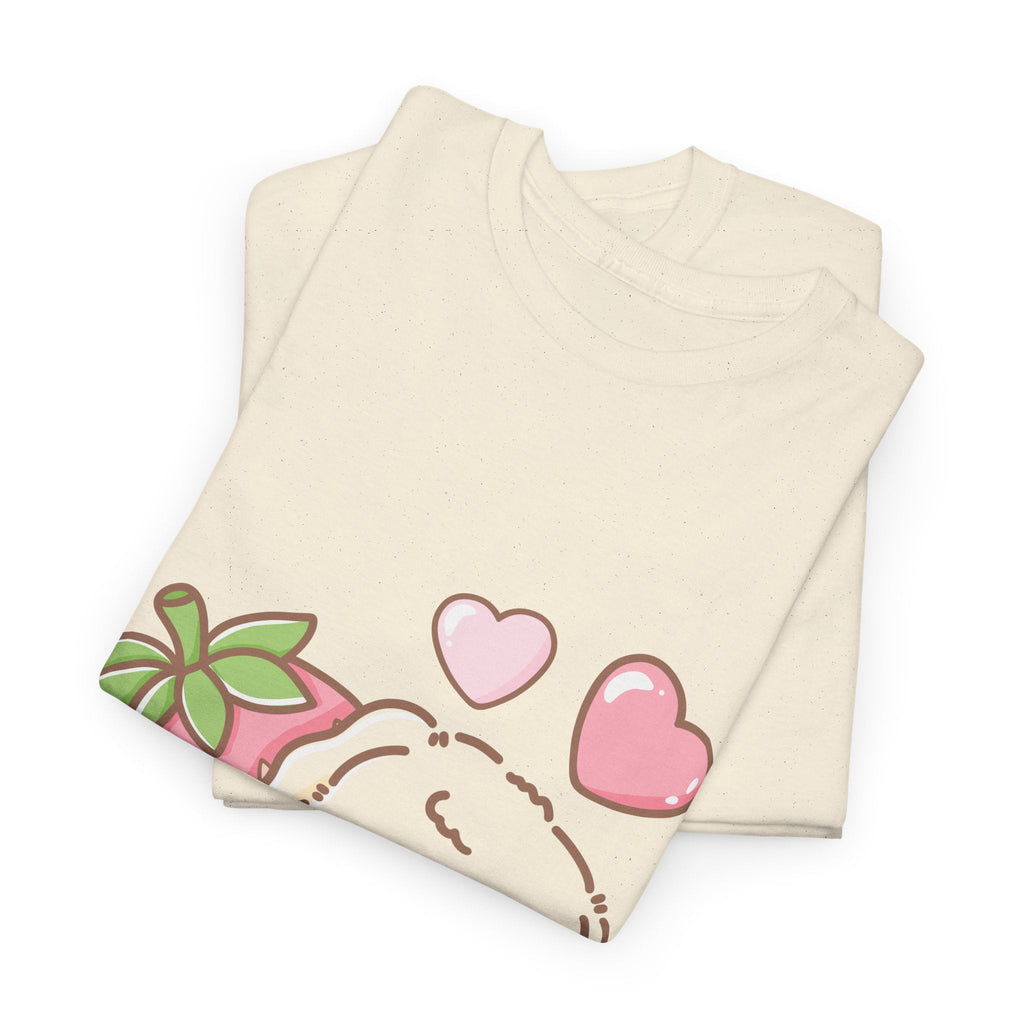 Cute Bunny Strawberry Play Tee