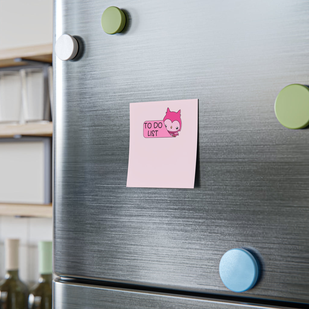 Owl To Do List Post-it® Note Pad