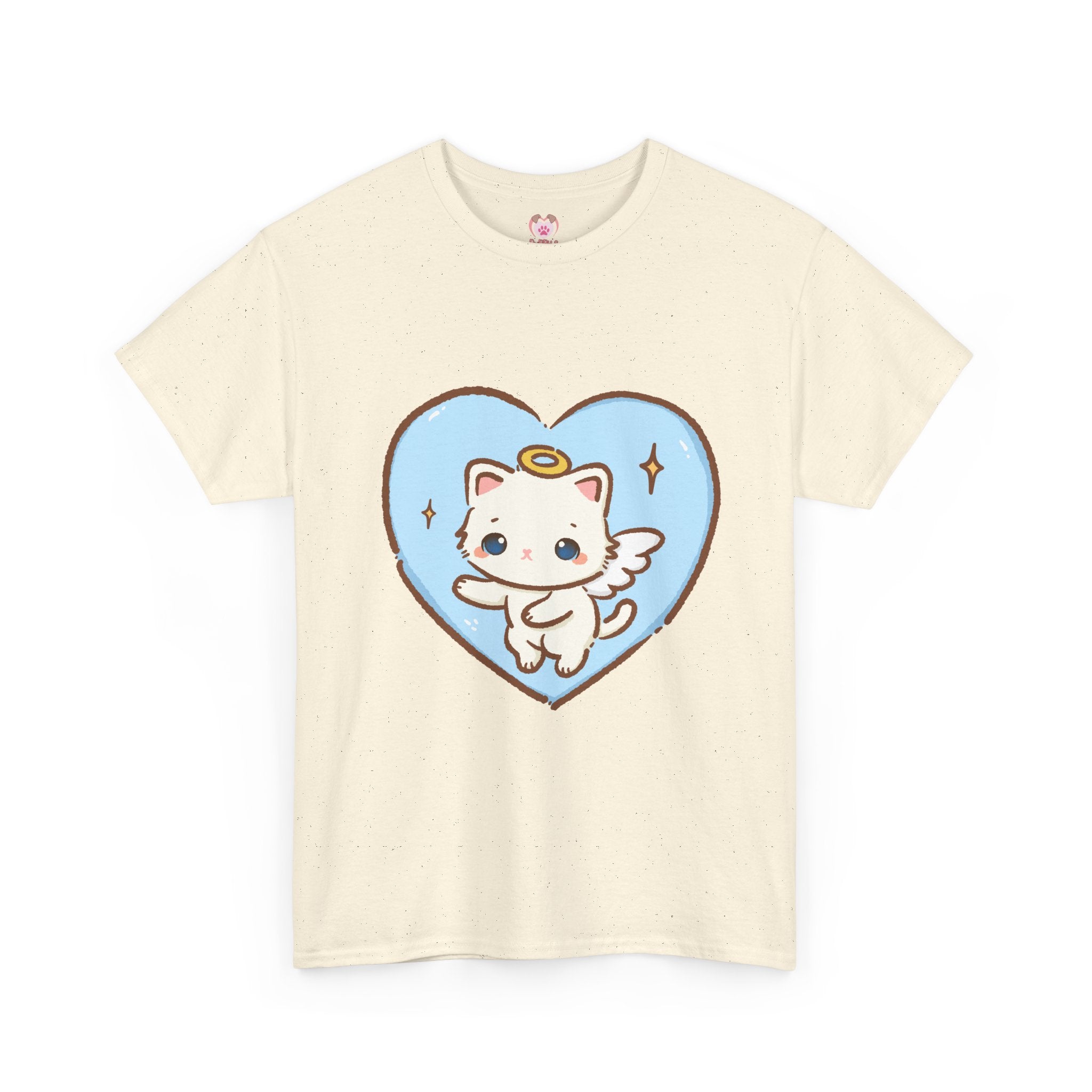 Adorable Angel Kitty Play Tee