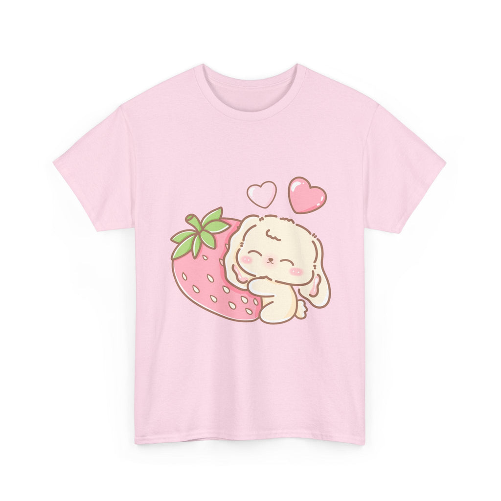 Cute Bunny Strawberry Play Tee