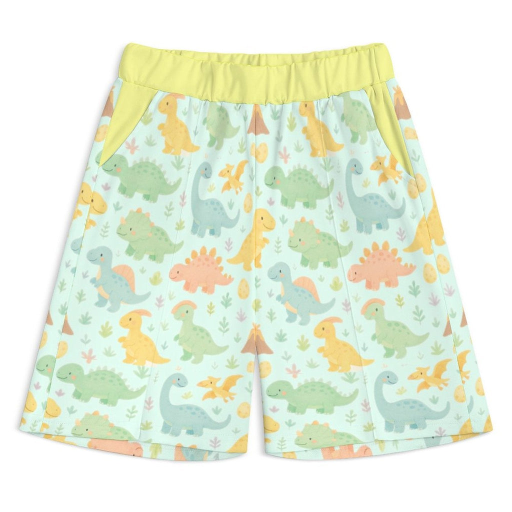 Dino Dreamland Polo Shorties Set