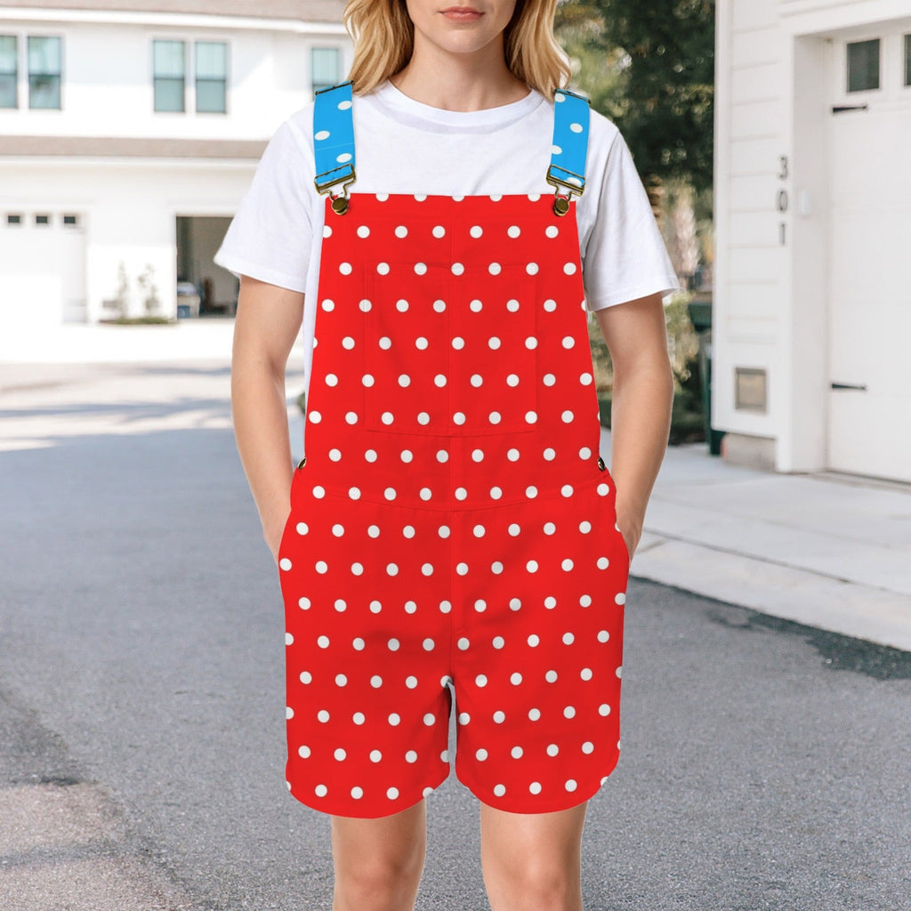 Candy Pop Polka Unisex Huggeralls