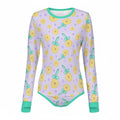 Sunny Balloon Long Sleeve CuddleSuit