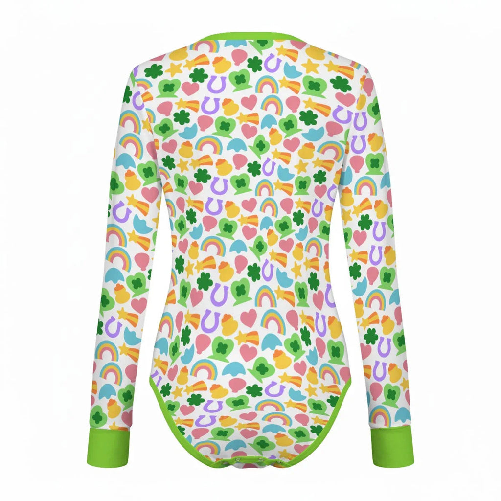 Magical Marshmallows Long Sleeve CuddleSuit