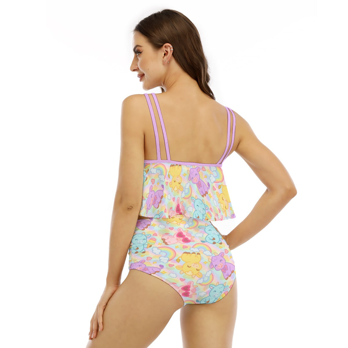 Rainbow Moobaby 2PC Splash Suit