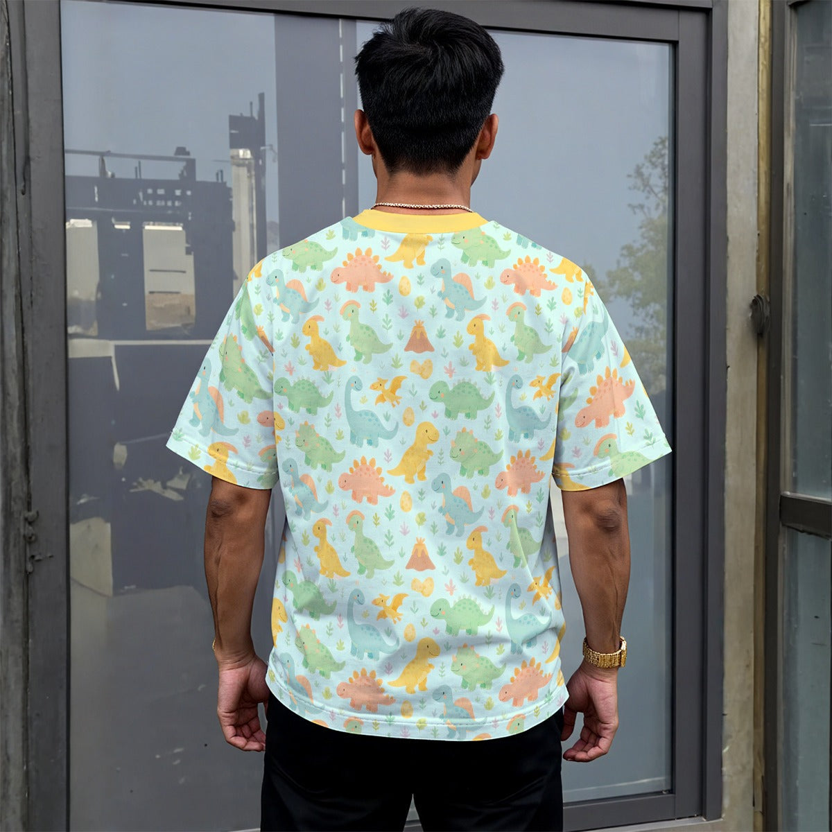 Dino Dreamland Soft Pastel Play Tee