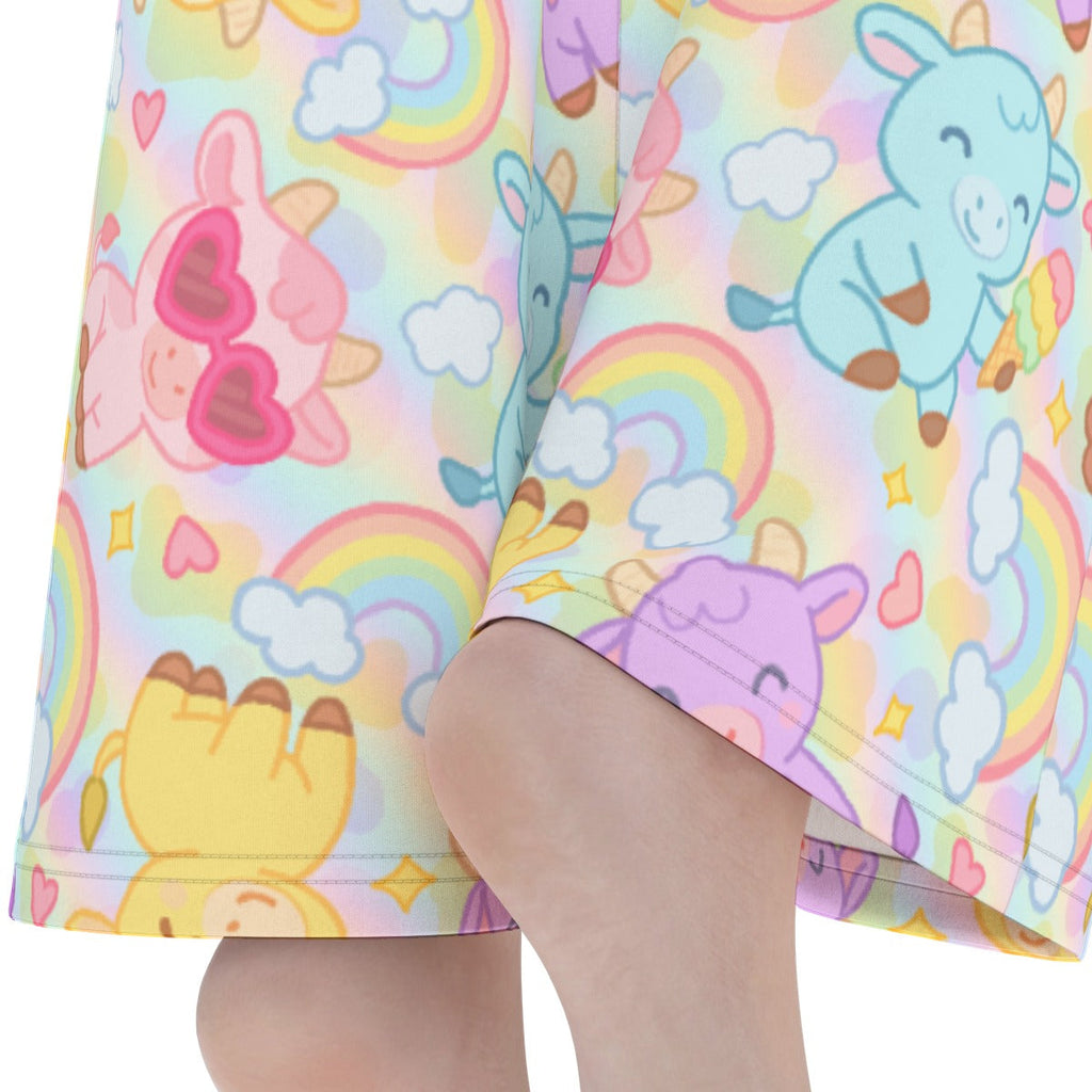 Rainbow Moobaby Flare Leggings