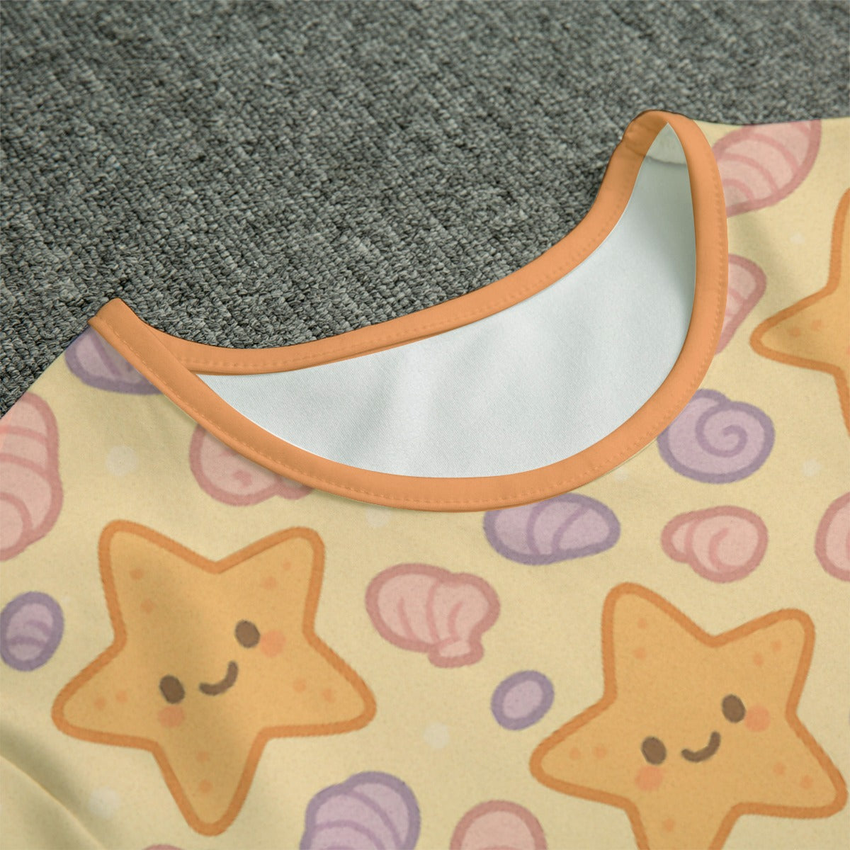 Seashell Wishes Short Sleeve CuddleSuit