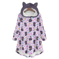 Purrfectly Playful Flannel Ears Hoodie