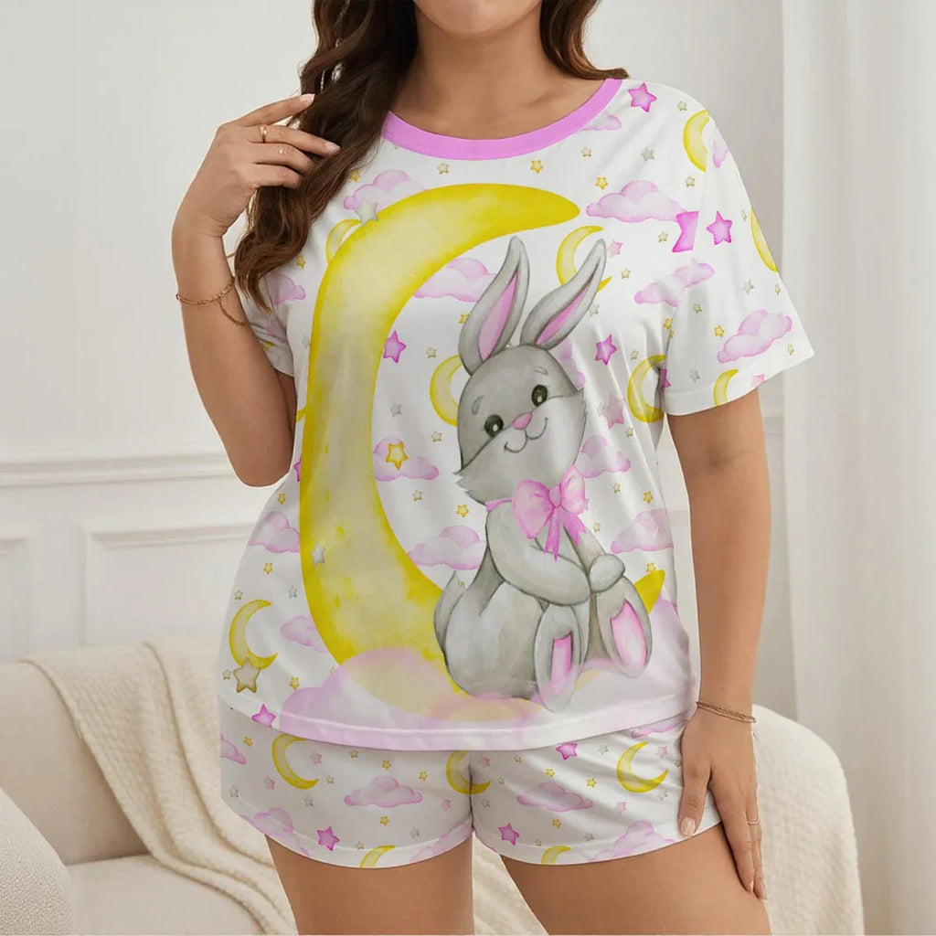 Sweet Moonbunny Cozy Pajama Set