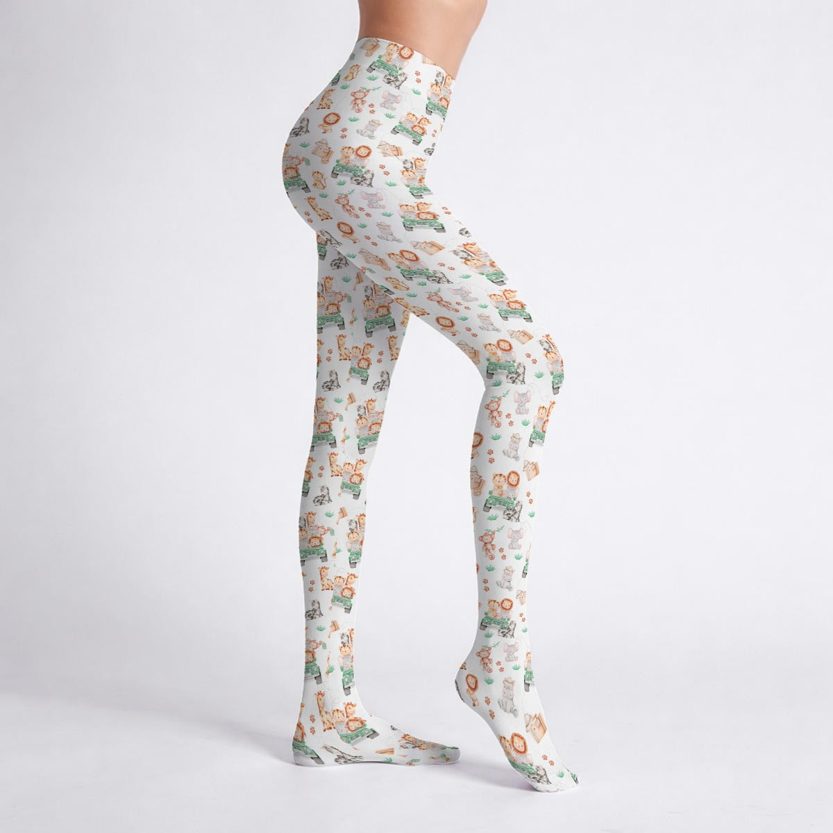 Safari Snuggle Stretch Tights