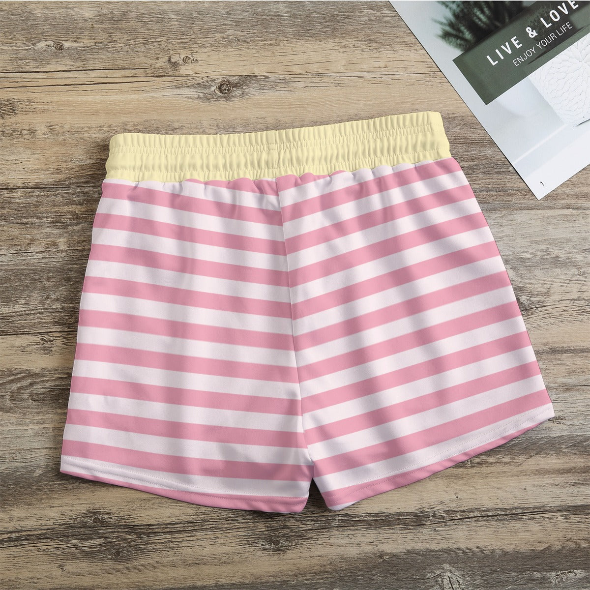 Pink Dino Snuggle Cozy Shorts