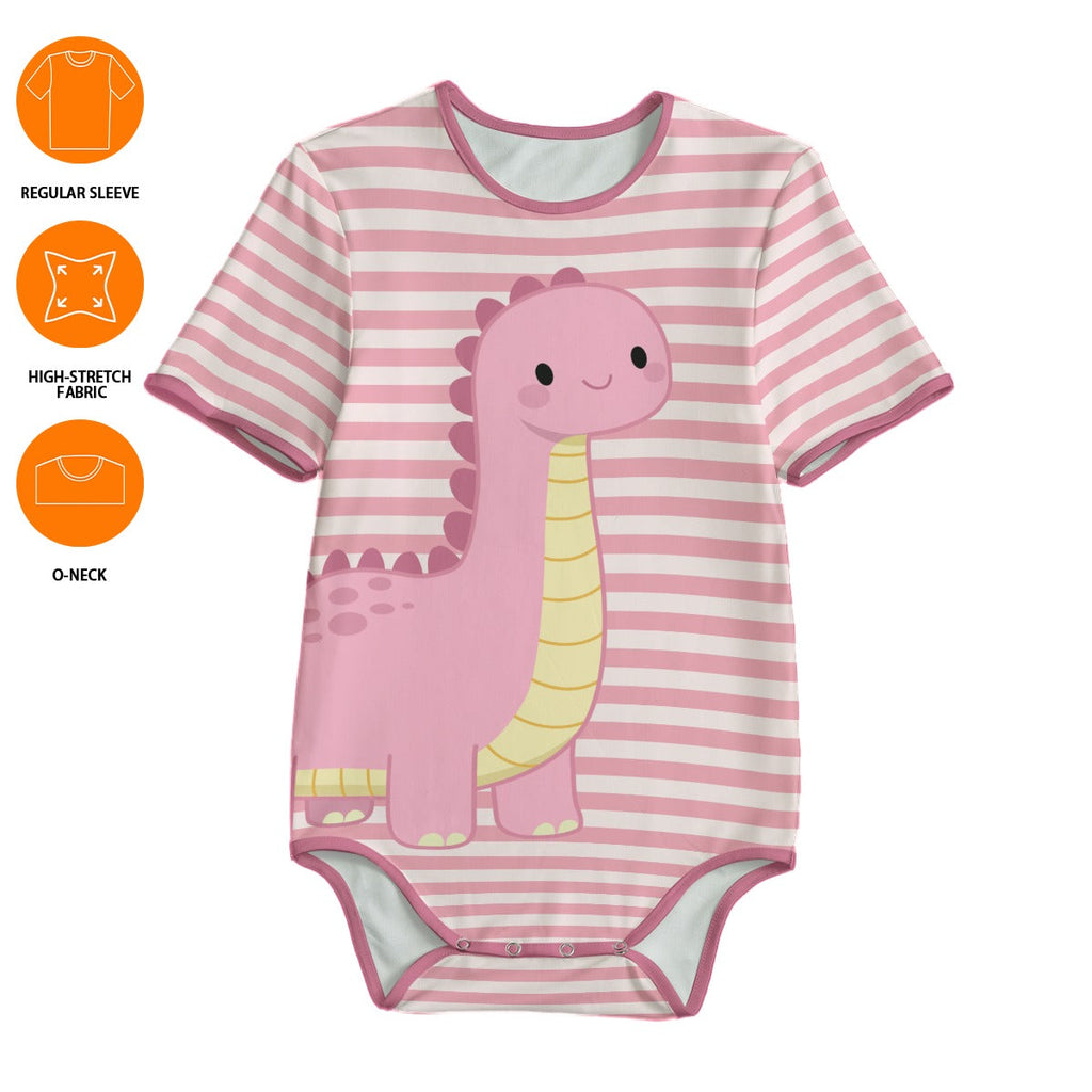 Pink Dino Snuggle Adult CuddleSuit