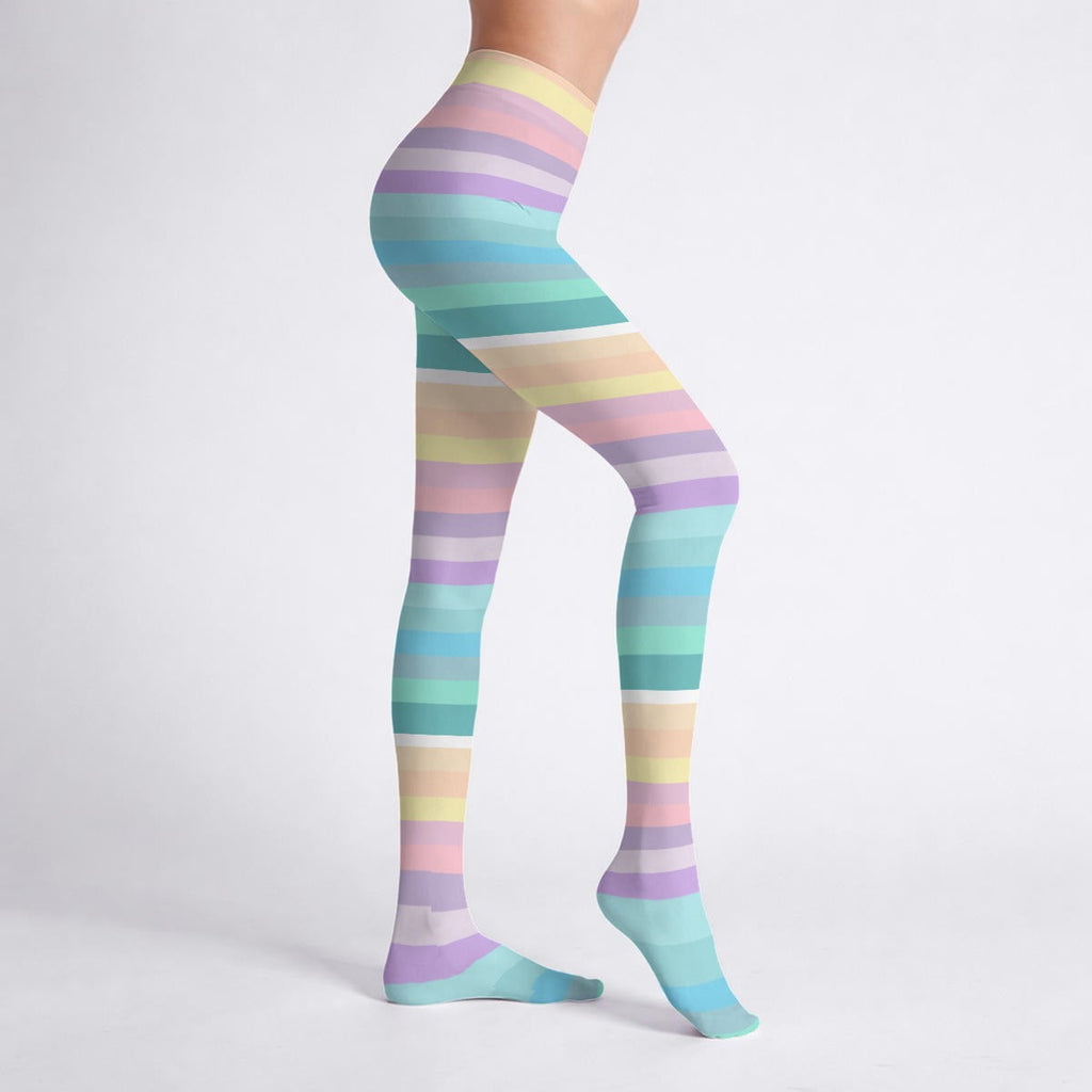 Pastel Candycore Stretch Tights