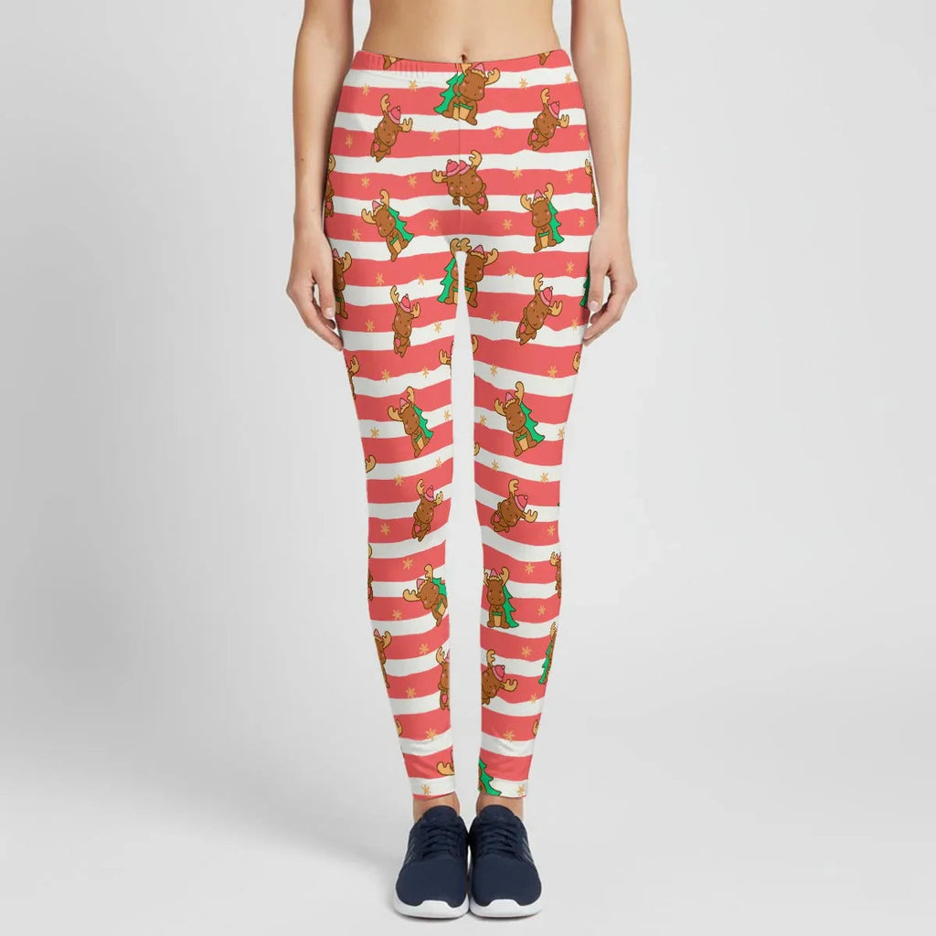 Merry Moose Stretch Hoodie Set